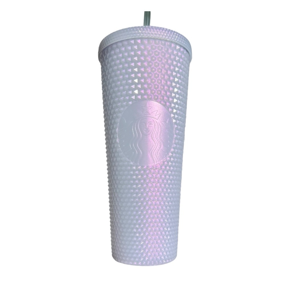 Starbucks Studded Iridescent Lavender 24oz Cold Cup